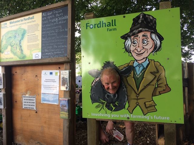 Bob at Fordhall Farm 