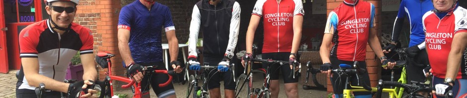 Congleton Cycling Club at the Lavender Barn