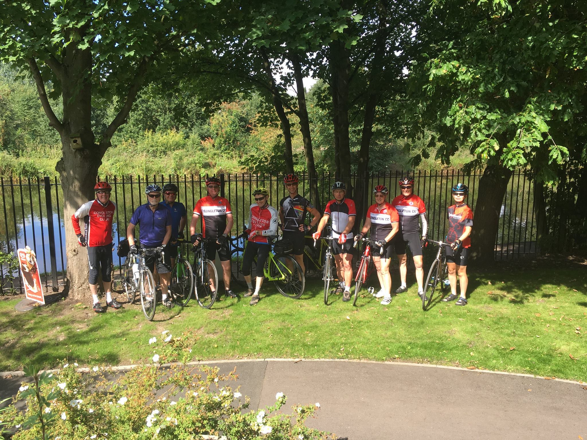 Congleton Cycling Club at the Pickle Jar bistro 